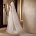 Women's Clothing Soft Mesh Veil For Brides 3 Meter Long With Long Train Wedding Party Wear Includes Hair Comb New Style_ecoleips.com