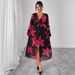 Floral Wrap Dress For Women – Plus Size, Flattering & Elegant V-Neck Summer Dress_ecoleips.com