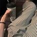 Comfortable Stripe Plaid Casual Pants Women High Waist Pajamas Girls’ Sleepwear Nightwear Wide Leg Baggy Home Pajama Students_ecoleips.com