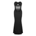 AD282 European And American Cross-border Spring/summer New Sexy Mesh See-through Strapless Bodycon Twisted Solid Color_ecoleips.com