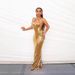 Women's Clothing High End New Nightclub Hollow Halter Backless Beaded Long Women's Dress_ecoleips.com