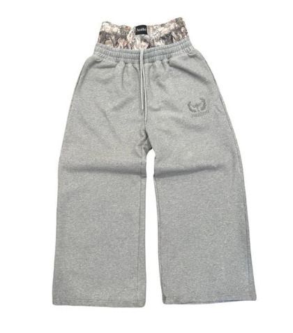 Women's Clothing Hip Hop Embroidered Camouflage Double Waistband Pants Sports Casual Sweatpants Straight Trousers For Men And Women_ecoleips.com