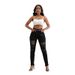 Women's Clothing Denim Autumn High End Large Size Ripped High Waist Slim Niche Washed Women's Jeans_ecoleips.com