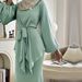 Women's Clothing Türkiye Elegant Solid Color Two piece Set LR815_ecoleips.com