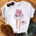 Cross-border Supply Clothing, Urban Girl Fashion, Trendy Retro Base Shirt, Short-sleeved Women's T-shirt_ecoleips.com