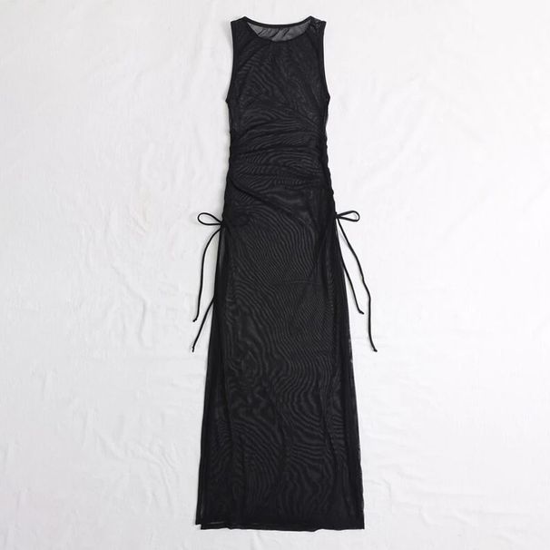 Women’s Clothing new solid color bikini cover up beach skirt three piece swimsuit female high end hot spring swimsuit_ecoleips.com