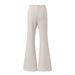 Aria Basics Cross-Border European And American Women's Fashion In-Stock Casual Straight-Leg Yoga Slim Fit Flared Long Pants_ecoleips.com