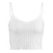 Early Spring New Style Color Camisole For Girls, Pure And Alluring, Cropped, Solid Color, Street Style, Chest-enhancing,_ecoleips.com