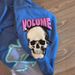 Unisex American Style Y2K Cartoon Skull Hip Hop Trendy Pullover Sweatshirt Loose Fit Streetwear Top for Women_ecoleips.com