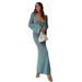Women’s Clothing Autumn And Winter New Beach Dress Solid Color Sexy Backless Knitted Hollow Dress Long Dress Bikini Swimsuit Blouse_ecoleips.com