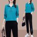 "Women's Trendy Letter Print Tracksuit Set Zip-Up Hoodie & Jogger Pants Casual Spring Outfit"_ecoleips.com