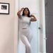 2025 New Early Autumn Women's Fashion High-end Two-piece Cotton Casual Set_ecoleips.com