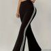 cross-border Women's High-waisted Drapey Wide-leg Casual Pants, New Summer Straight Slim-fit American-style_ecoleips.com