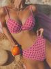 New 2026 Sexy Print Swimsuit for Women High End Hot Spring Beach Bikini European And American Style Foreign Trade Swimwear_ecoleips.com