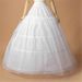Bridal Petticoat With Triple Steel Hoops, Layered Tulle & Sturdy Boning For Fullness – Perfect For Wedding Dresses (White)_ecoleips.com
