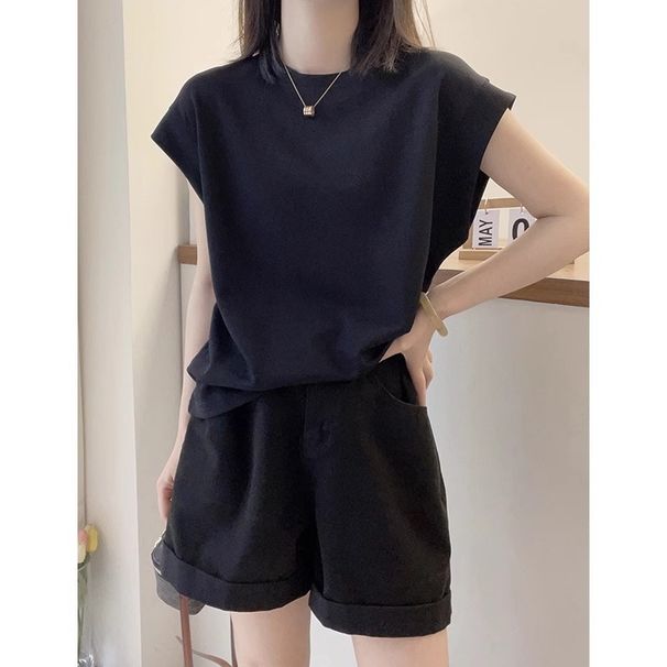 The 2026 Summer-Style, Versatile Women's Sleeveless Vest Top Features A Stylish Design With Side Panels To Prevent Expos_ecoleips.com