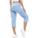 Women's Lightweight Capri Hiking Pants Casual Quick Drying Outdoor Travel Shorts With 6 Pockets_ecoleips.com
