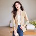 Black Casual Women's Short Coat For Spring And Autumn, Korean Style, Versatile, High-end, Petite, Stylish, Model 8889_ecoleips.com