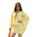 New Spring/Summer European And American Women's Fashion Polka Dot Print Sexy Deep V Backless Mesh Patchwork Bodycon_ecoleips.com