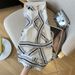 Women's High-Waisted Wide Leg Pants Relaxed Fit Cotton Linen Blend Slimming Print Casual Summer Thin Style Loose Fit_ecoleips.com