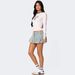 Cross-border European And 2025 Summer Three-Dimensional Pocket Denim American Niche Retro Bud Short Skirt_ecoleips.com