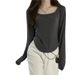 Long-sleeved T-shirt Women's Autumn And Winter New Trendy Irregular Slim-fit Student Casual Short Top Bottoming Shirt_ecoleips.com