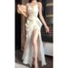 French Open Waisted Hollow Suspender Dress With Pure Desire, Sexy Temperament, Socialite Design Sense, Seaside Vacation_ecoleips.com