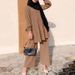 Women Fashion Muslim Hijab Sets Wide Leg Blouse And Pants Set Elegant Solid Color OL Outfit Autumn_ecoleips.com