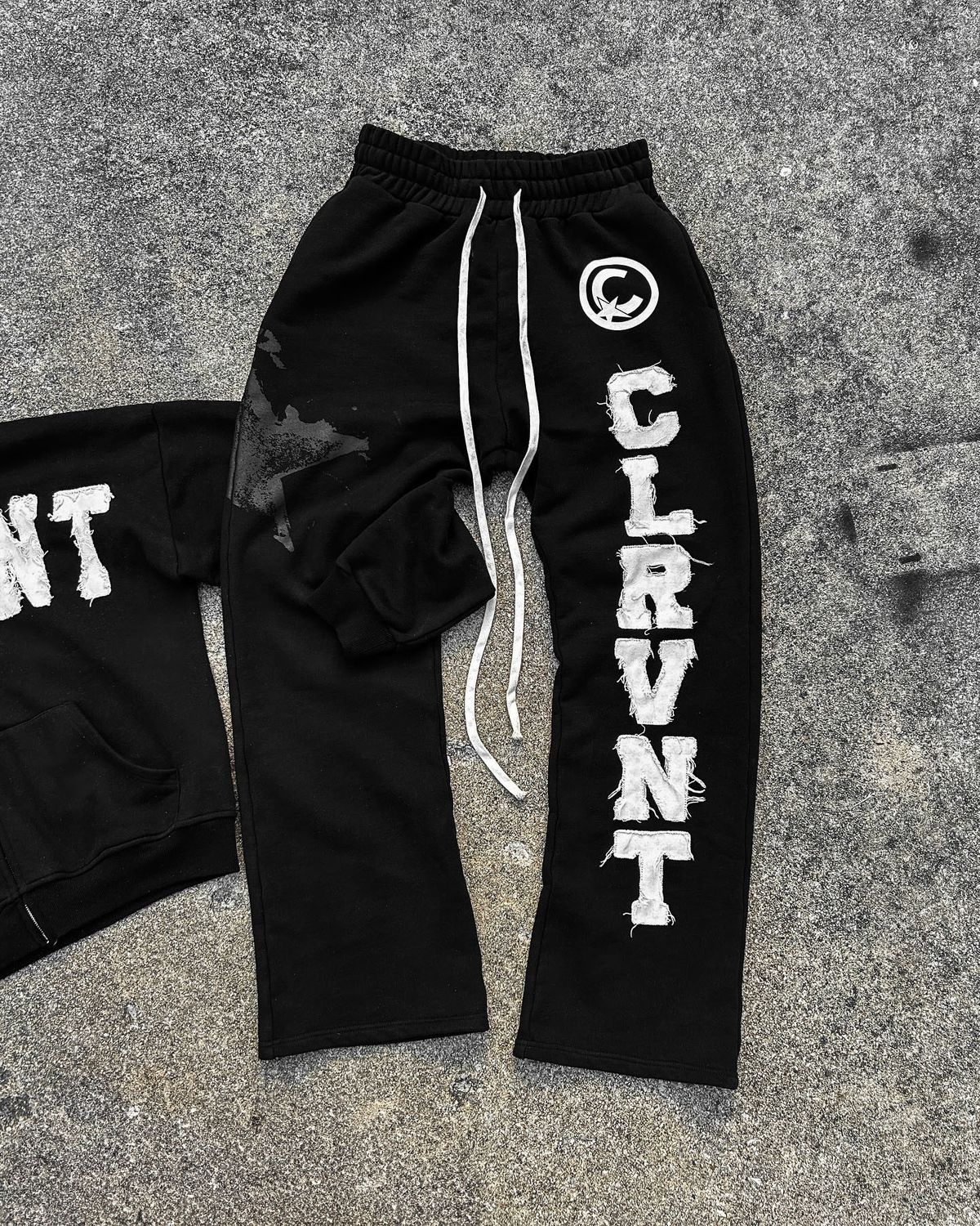 Unisex Loose Fit Digital Print Hoodie Hip Hop Sweatpants/Sweatshirt American Trendy Street Style Dark Theme_ecoleips.com
