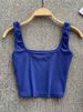 Tank Top Women Sexy Backless Y2k Top Slim Fit Bottoming Blouse Solid Crop Top Sleeveless Camis Mujer_ecoleips.com