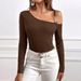 Voya Women's Spicy Girl Square Neck Sleeveless Button Up Cardigan Vest, Slim Fit And Slimming Short Style With Exposed Navel Thread Top_ecoleips.com