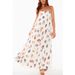 Women's Clothing Spring And Summer New Sling Printing Layered Dress INS Loose Vacation Women's Dress_ecoleips.com