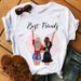 New Product From An Independent Brand: Harajuku-style Women's Clothing, Matching Outfits Girlfriends, T-shirts For_ecoleips.com