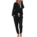 Aria Basics Aria Basics 2025 Cross-Border European And American New Style Two-Piece Women's Casual Pocket Suit Button-Up Sweatshirt Pants Sports_ecoleips.com
