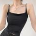 Slightly Drunk Fairy Lace Patchwork Backless Camisole For Women, Spring Vintage Slim Fit Short Cropped Top_ecoleips.com