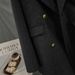 girl Girl 6810 Dark Gray Woolen For Women, Autumn And Winter New Korean Hepburn Style High-end Elegant Small Blazer_ecoleips.com