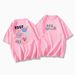 Women's Fashion Short Sleeve T-Shirt Loose Fit round Neck mid Length Cartoon Style Summer Top Versatile Outerwear_ecoleips.com