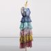 New Australian Cross-border 2026 Summer Halter Neck Sleeveless Design Bohemian Vintage Style Ruffle Long Dress For Women_ecoleips.com