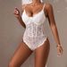 European And American Cross-Border Hot-Selling Sexy Lace Solid Color High-End Underwire Fishbone Push-Up Slimming Body_ecoleips.com