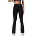 Women's Clothing High-Waisted Flared Yoga Pants For Women Tummy Control Hip Lifting European American Style Fitness Sportswear_ecoleips.com