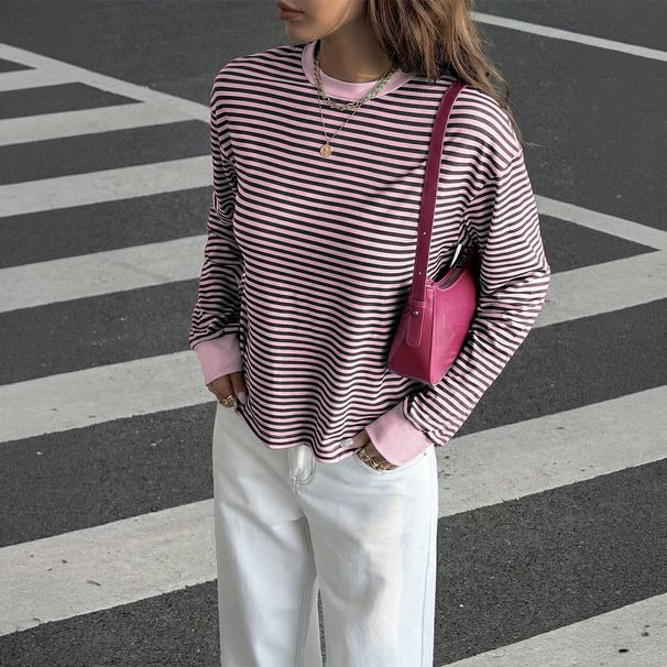 Essential Long Sleeve Layering Tee & Tank Top Set - Soft Stretch Casual Basics For Women_ecoleips.com