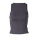 Aria Basics Aria Basics European And American Ins-style Women's Clothing, New Spring-summer Fashion, Trendy Solid Color Sleeveless Square-neck_ecoleips.com
