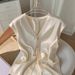 Women's Clothing V Neck Sleeveless Shirts Temperament Shirts_ecoleips.com