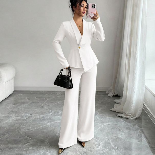 Rui Chuo 2026 Spring Cross-Border European And American Style Elegant Jacket Casual Long Pants Foreign Trade_ecoleips.com