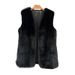 Women's Clothing Tuscan fox fur winter mid length fur vest warm female vest coat soft_ecoleips.com