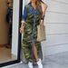 Women's Fashion Long Sleeve Printed Dress Style Spring Summer New Sexy Shirt Skirt Clothing_ecoleips.com