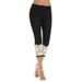 Women's Clothing Smart Creation Lace Hem Capri Jeans For Women Style Thin Elastic Waist Fashion Ladies' Denim_ecoleips.com