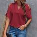 Voya Women's Elegant European And American Style T-shirt For Spring And Summer, Smart And Versatile Commuting Top_ecoleips.com