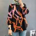 Women's Clothing Fashion Long Sleeved Printed Shirts For Women Autumn New Retro Casual Button Tops_ecoleips.com