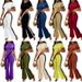 TD2814 Women's Sexy Design Color Block Bias Cut Cropped Top And Wide Leg Pants Set European American Style Waist Cinching_ecoleips.com